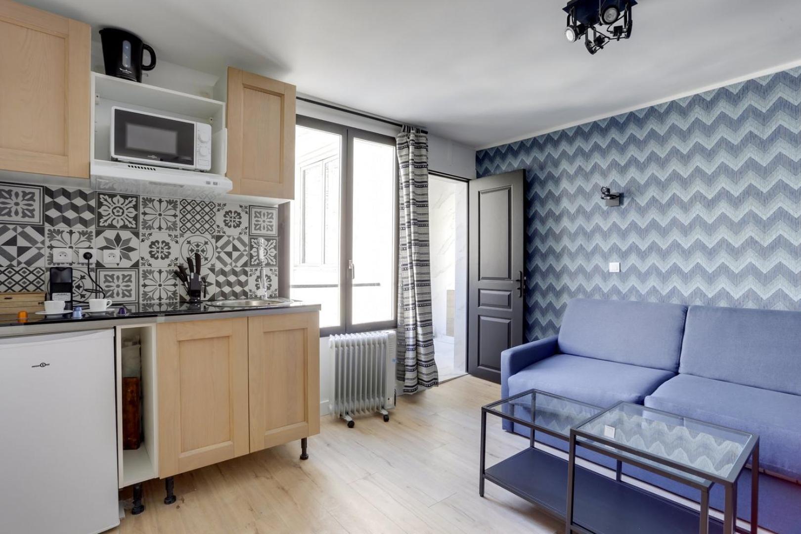 Bluestay 11 - Charmant Studio Au Coeur De Paris Exterior foto